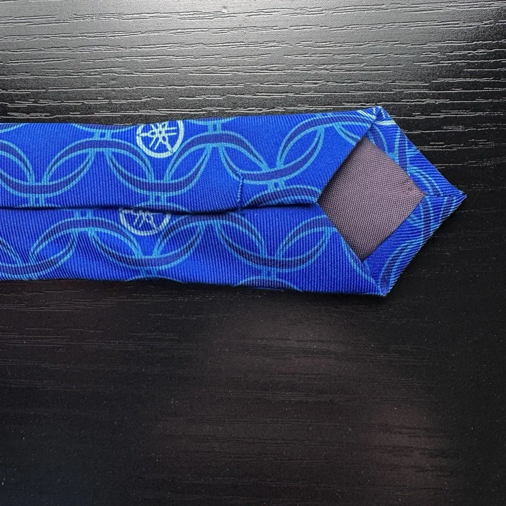 Yamaha Motocross Motorcycles Logo Neck Tie Necktie Blue MXGP Supercross SMX